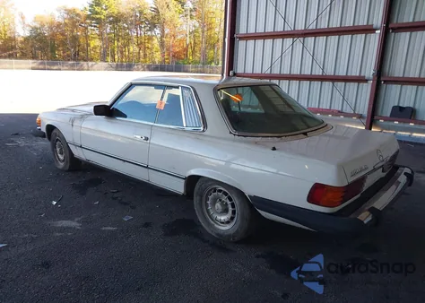 1979 Mercedes-Benz 450 z USA, uszkodzony, nr VIN 10702412027289